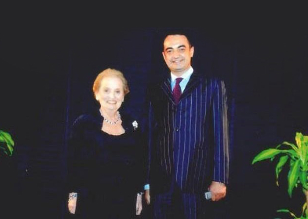 Honorable-Madeleine-Albright-United-States-Secretary-of-State-with-Mohamed-Dekkak-Chairman-and-Founder-of-Adgeco-Group